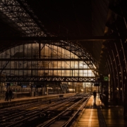 Image of a railway station