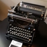 Underwood Typewriter - whats on your mind