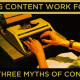myths of content